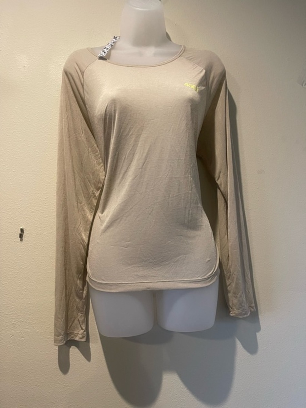 NWT ASOS Semi Sheer Long Sleeved Top, L